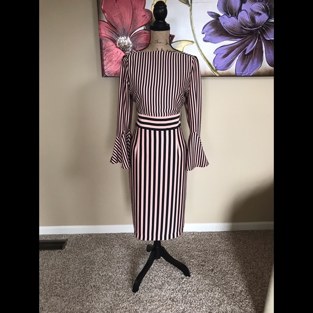 Classy Striped Dress